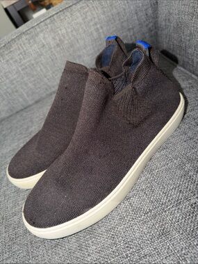 Rothy's Charcoal Gray Knit Slip-On Sneakers Sole 8.5